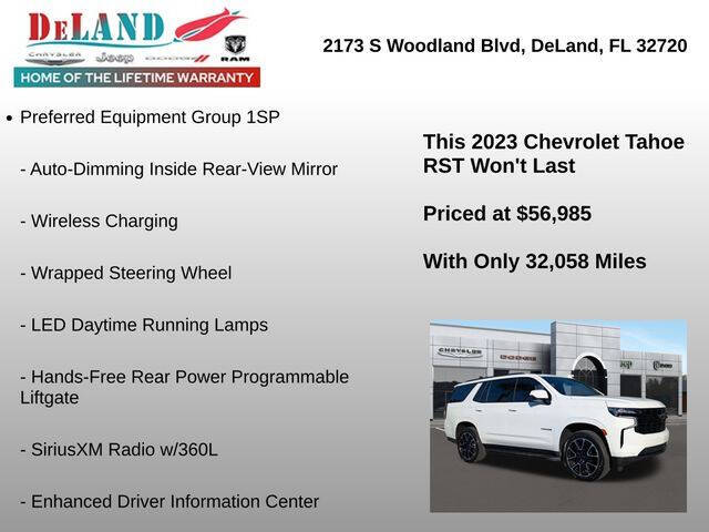 2023 Chevrolet Tahoe RST