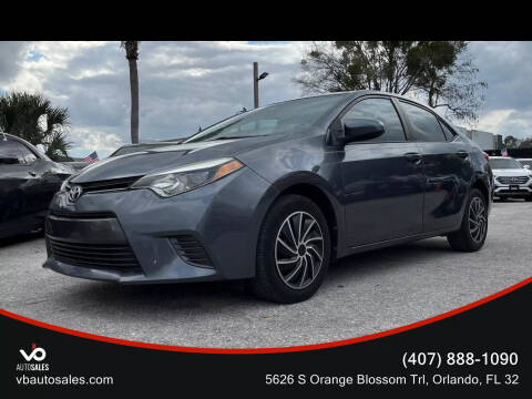 2016 Toyota Corolla for sale at V & B Auto Sales in Orlando FL