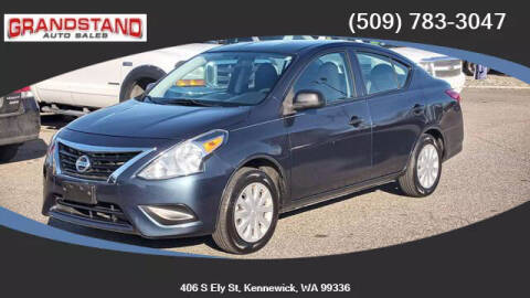2015 Nissan Versa for sale at Grandstand Auto Sales in Kennewick WA