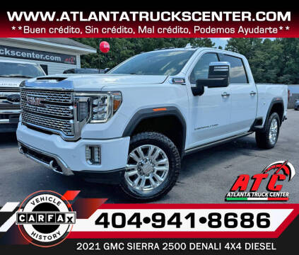 2021 GMC Sierra 2500HD for sale at ATLANTA TRUCK CENTER LLC in Doraville GA