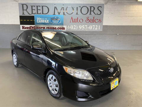 2009 Toyota Corolla for sale at REED MOTORS LLC in Phoenix AZ