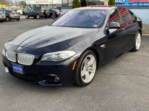 2011 BMW 5 Series for sale at Mack 1 Motors in Fredericksburg VA