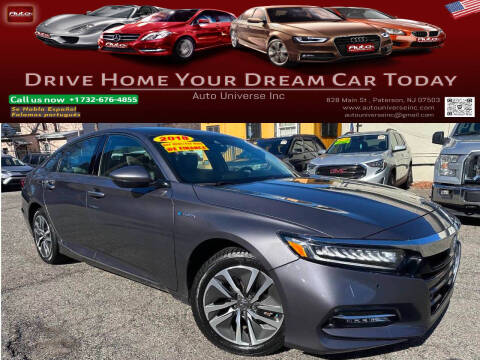 2018 Honda Accord Hybrid for sale at Auto Universe Inc in Paterson NJ