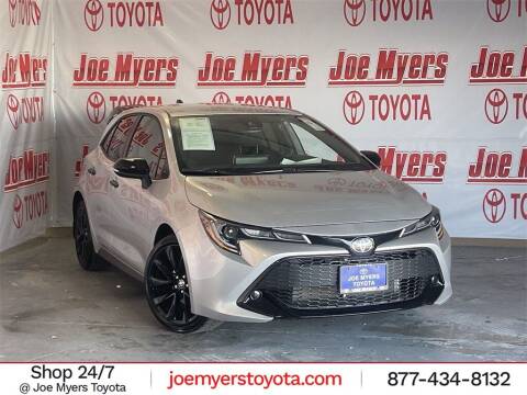 2022 Toyota Corolla Hatchback for sale at Joe Myers Toyota PreOwned in Houston TX