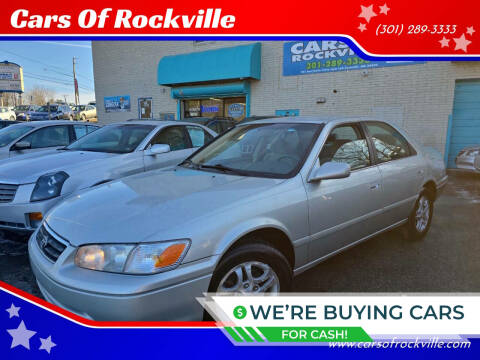 2001 Toyota Camry for sale at Cars Of Rockville in Rockville MD