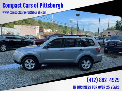 2011 Subaru Forester for sale at Compact Cars of Pittsburgh in Pittsburgh PA