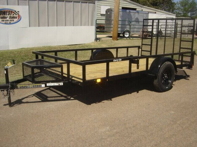 2024 CARRY ON 6 X 12 GWPTLED for sale at Midwest Trailer Sales & Service in Agra KS