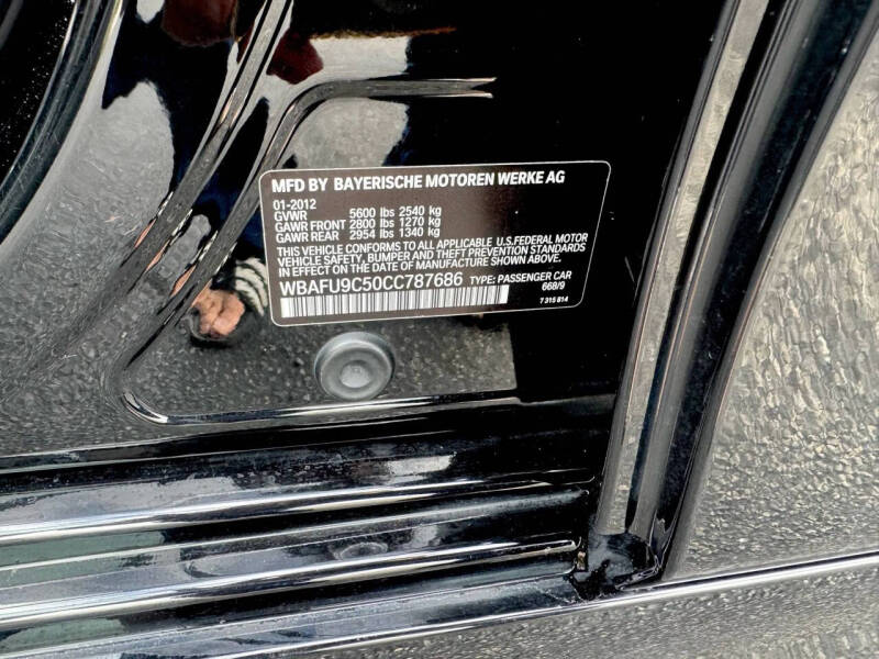 2012 BMW 5 Series 550i xDrive