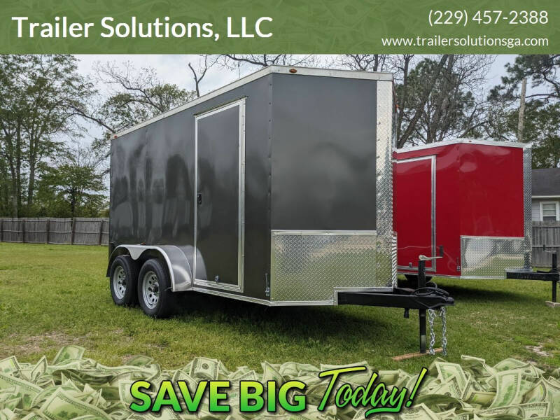 2023 T. Solutions  6x12TA2 Enclosed Cargo Trailer for sale at Trailer Solutions, LLC in Fitzgerald GA