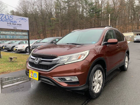 2015 Honda CR-V for sale at WS Auto Sales in Castleton On Hudson NY