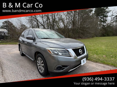 2016 Nissan Pathfinder for sale at B & M Car Co in Conroe TX