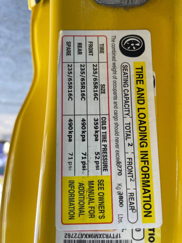 2019 Ford Transit 250