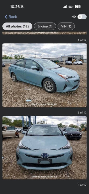 2016 Toyota Prius Three