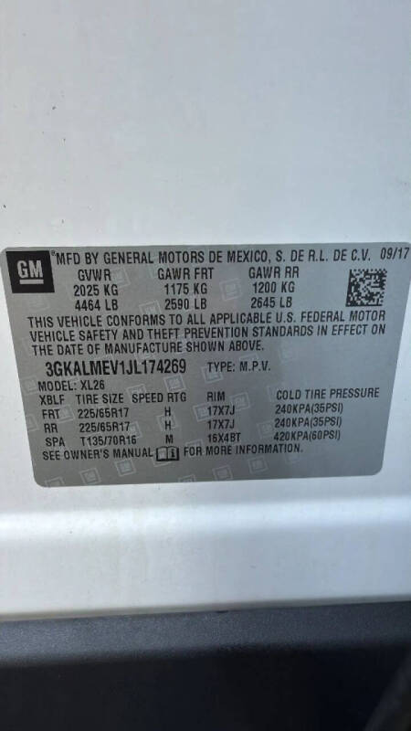 2018 GMC Terrain SLE