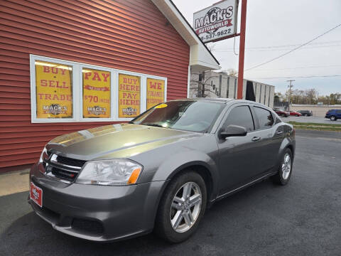 2013 Dodge Avenger for sale at Mack's Autoworld in Toledo OH