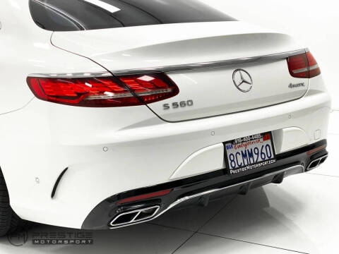 2018 Mercedes-Benz S-Class S 560 4MATIC