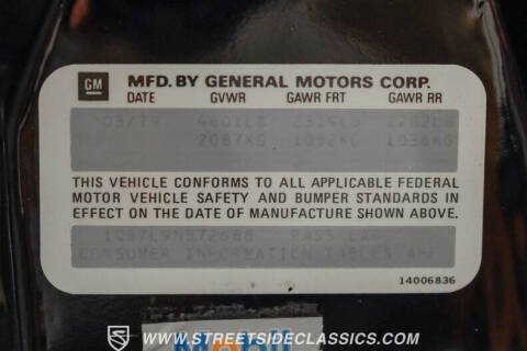 1979 Chevrolet Camaro