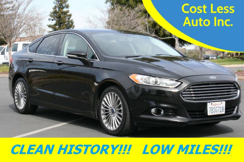 2014 Ford Fusion for sale at Cost Less Auto Inc. in Rocklin CA