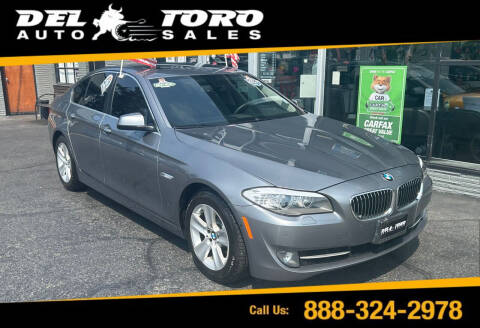 2013 BMW 5 Series for sale at DEL TORO AUTO SALES in Auburn WA