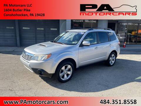 2010 Subaru Forester for sale at PA Motorcars in Conshohocken PA