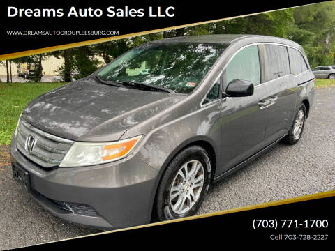2011 Honda Odyssey for sale at Dreams Auto Sales LLC in Leesburg VA