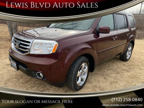 2012 Honda Pilot for sale at Lewis Blvd Auto Sales in Sioux City IA