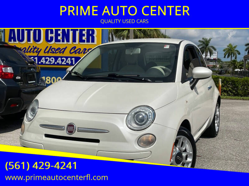 2013 FIAT 500 for sale at PRIME AUTO CENTER in Palm Springs FL