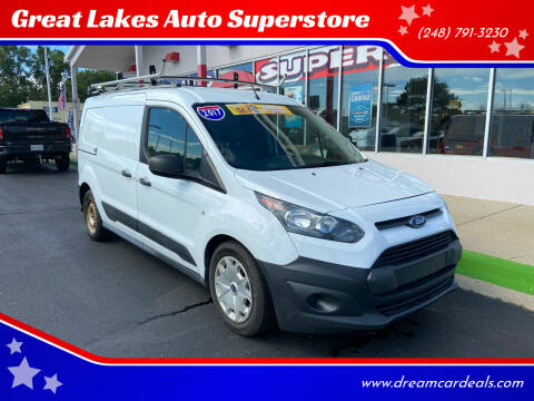 2017 Ford Transit Connect Cargo for sale at Great Lakes Auto Superstore in Waterford Township MI