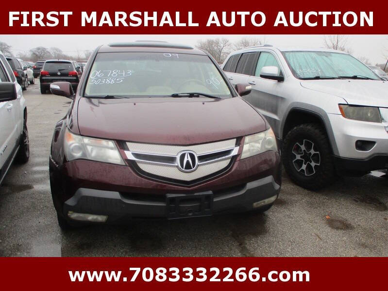 2009 Acura MDX for sale at First Marshall Auto Auction in Harvey IL