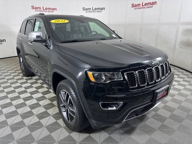 Used 2021 Jeep Grand Cherokee Limited with VIN 1C4RJFBG1MC553813 for sale in Bloomington, IL