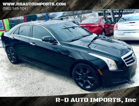 2013 Cadillac ATS for sale at R-D AUTO IMPORTS, Inc in Charlotte NC
