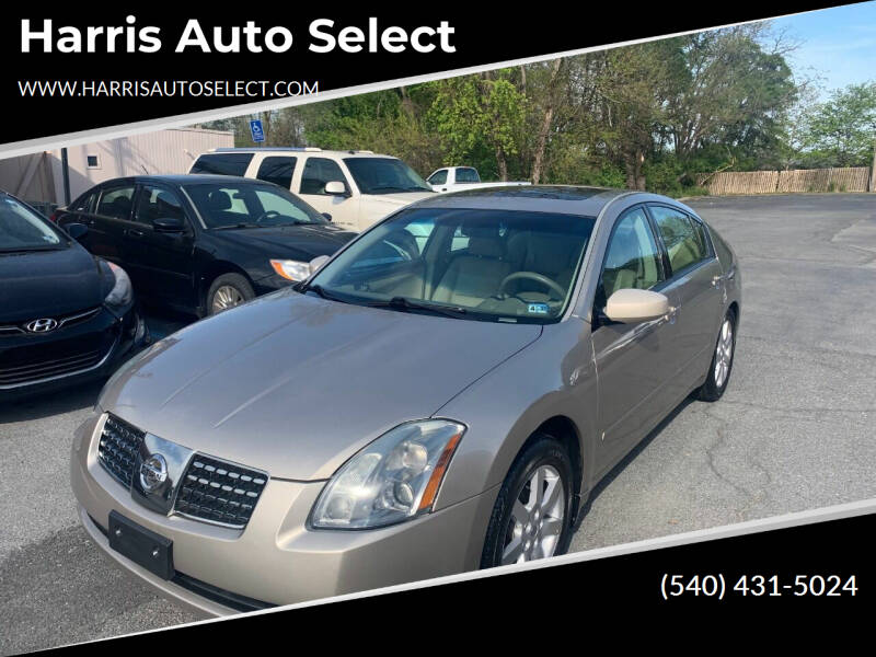 2006 Nissan Maxima for sale at Harris Auto Select in Winchester VA