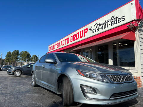 2015 Kia Optima Hybrid for sale at Unlimited Auto Group of Marietta in Marietta GA
