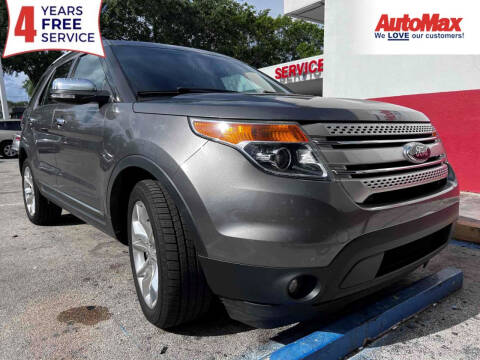 2013 Ford Explorer for sale at Auto Max in Hollywood FL