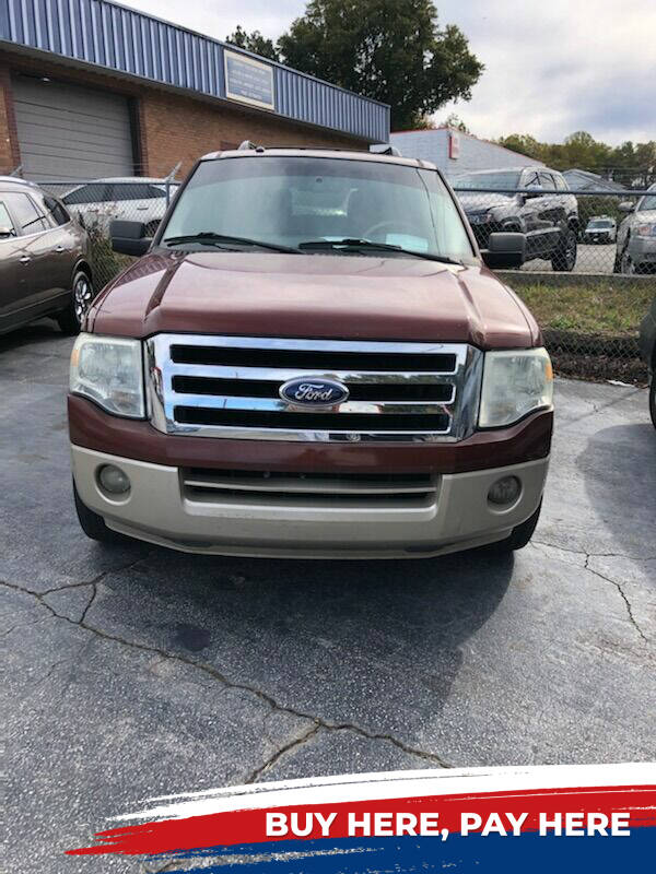 2007 Ford Expedition EL for sale at LAKE CITY AUTO SALES in Forest Park GA