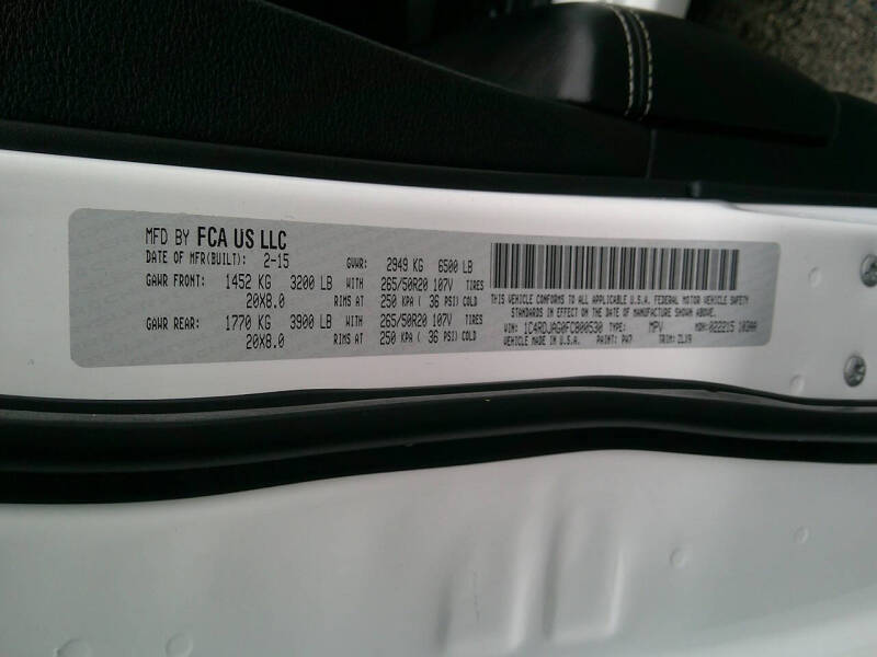 2015 Dodge Durango SXT