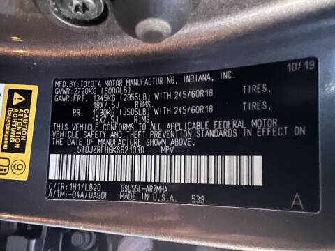 2019 Toyota Highlander XLE