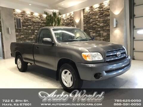 2005 Toyota Tundra for sale at Auto World Used Cars in Hays KS