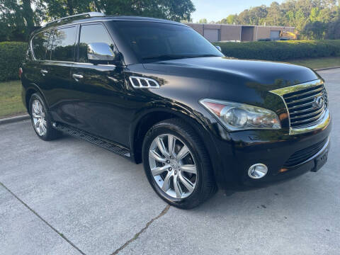 2012 Infiniti QX56 for sale at United Luxury Motors in Stone Mountain GA