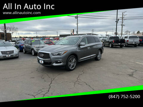 2019 Infiniti QX60 for sale at All In Auto Inc in Palatine IL