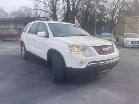 2012 GMC Acadia for sale at Mayan Motors in Spartanburg SC