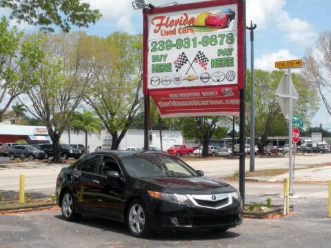2009 Acura TSX for sale at FLORIDA USED CARS INC in Fort Myers FL