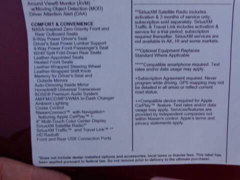 2017 Nissan Murano SL