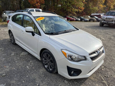 2013 Subaru Impreza for sale at B & B GARAGE LLC in Catskill NY