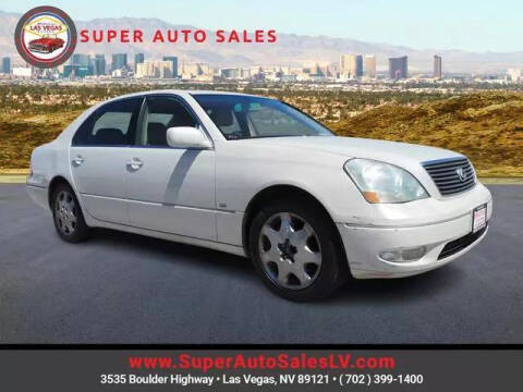 2001 Lexus LS 430 for sale at Super Auto Sales in Las Vegas NV