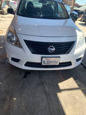 2014 Nissan Versa for sale at GRAND AUTO SALES - CALL or TEXT us at 619-503-3657 in Spring Valley CA