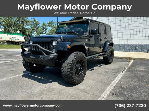 2015 Jeep Wrangler Unlimited for sale at Mayflower Motor Company in Rome GA