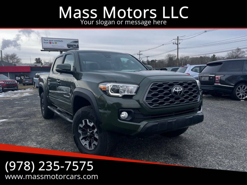 2021 Toyota Tacoma for sale at Mass Motors LLC in Worcester MA