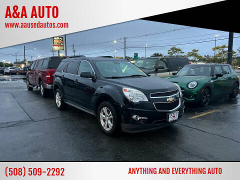 2015 Chevrolet Equinox for sale at A&A AUTO in Fairhaven MA