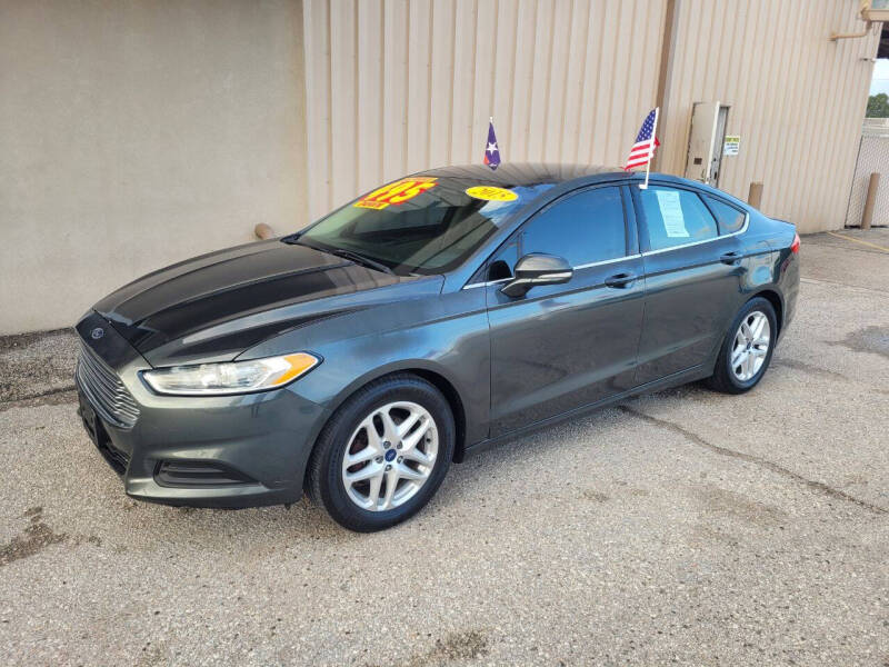 Used 2015 Ford Fusion SE with VIN 3FA6P0H74FR136704 for sale in Houston, TX